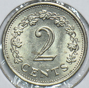 Malta 1976 2 Cents 153803 combine shipping