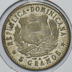 Dominican Republic 1897 20 Centavos 296210 combine shipping