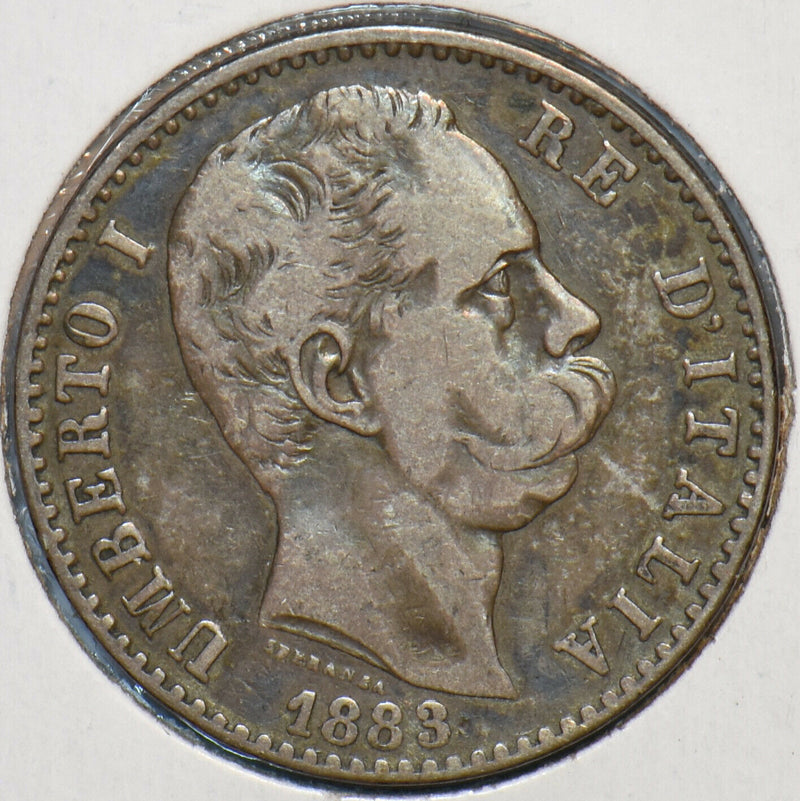 Italy 1883 2 Lire 194785 combine shipping