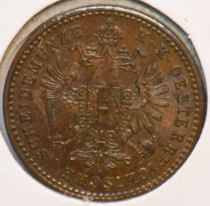 Austria 1881 Kreuzer Eagle animal 193450 combine shipping