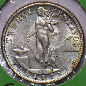 Philippines 1944 D 20 Centavos Eagle animal 294938 combine shipping