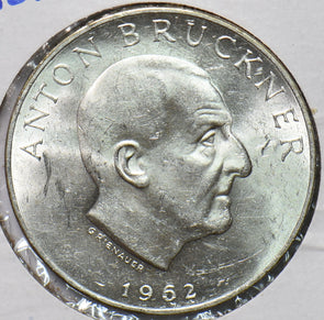 Austria 1962 25 Schilling UNC 192845 combine shipping