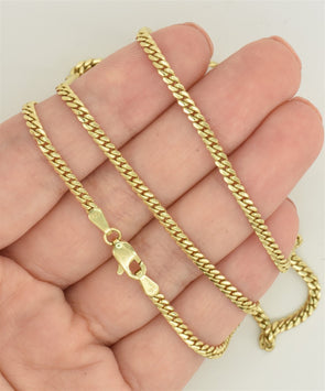 10K Gold Chain 11.21g Size 22"