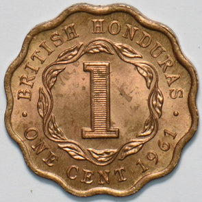 British Honduras 1961 Cent Queen Elizabeth II 293374 combine shipping