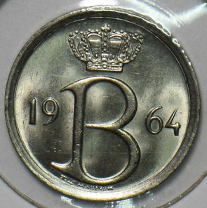 Belgium 1964 25 Centimes 151997 combine shipping