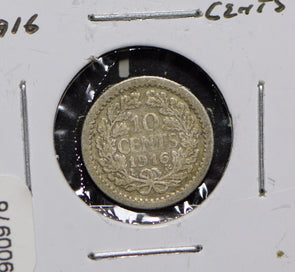 Netherlands 1916 10 Cents  900976 combine shipping