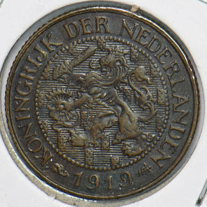 Netherlands 1919 Cent  291297 combine shipping
