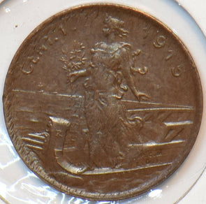 Italy 1915 Centesimo 194125 combine shipping