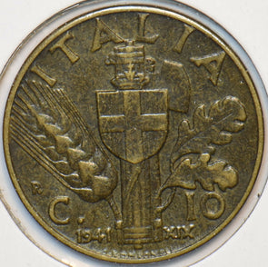 Italy 1941 10 Centesimi 150860 combine shipping