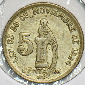 Guatemala 1945 5 Centavos Bird animal 295561 combine shipping