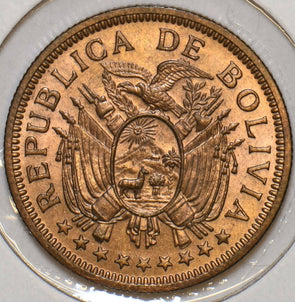 Bolivia 1951 KN 5 Bolivianos 296887 combine shipping