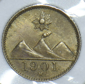 Guatemala 1901 1/4 Real 291838 combine shipping