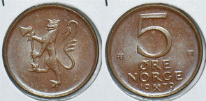Norway 1979 5 Ore UNC 904840 combine shipping