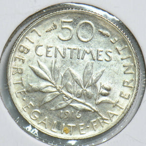 France 1916 50 Centimes 0 240873 combine shipping