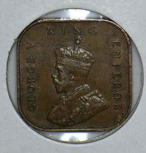 Straits Settlements 1932 George V 1/2 Cents 291100 combine shipping