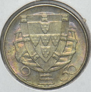 Portugal 1946 2 1/2 Escudos 490089 combine shipping