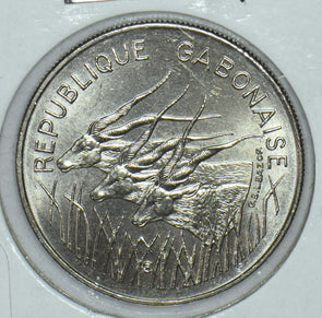Gabon 1971 100 Francs Great Eland animal 291805 combine shipping