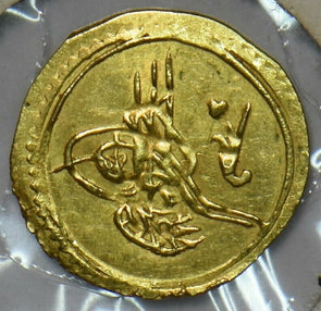 Turkey 1812 1223AH 1/4 Altin Mahmud II T0113 combine shipping