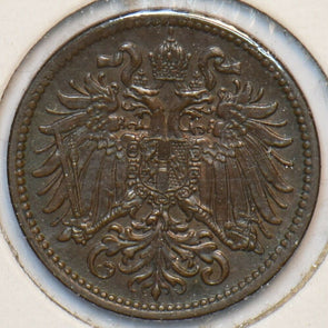 Austria 1914 2 Heller 151216 combine shipping