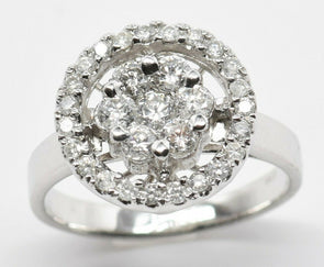 14K Gold Diamond Ring 4.18g RG0168