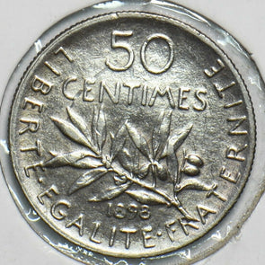 France 1898 50 Centimes 197134 combine shipping
