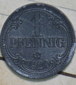 Germany 1920 Pfennig Frankenthal 293119 combine shipping