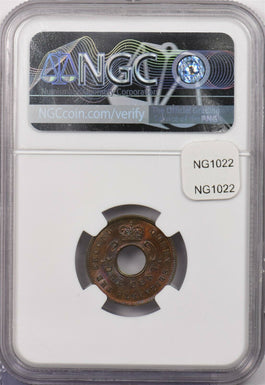 East Africa 1956 KN Cent NGC MS 65BN stunning rainbow toning NG1022 combine ship