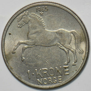 Norway 1965 Krone Horse animal 490974 combine shipping