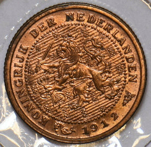 Netherlands 1912 1/2 Cent BU 297617 combine shipping