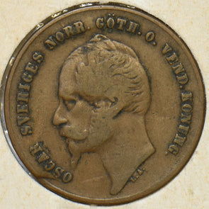 Sweden 1857 2 Ore 197119 combine shipping