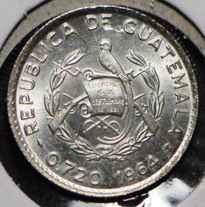 Guatemala 1964 5 Centavos Quetzal animal 150155 combine shipping