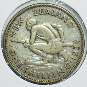 New Zealand 1934 Shilling 197965 combine shipping