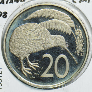New Zealand 1975 20 Cents Kiwi bird animal 198121 combine shipping