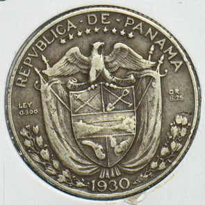 Panama 1930 1/4 Balboa 197293 combine shipping