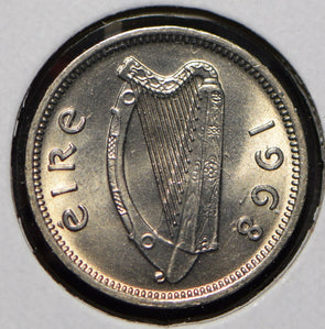Ireland 1968 3 Pence Hare animal  291718 combine shipping