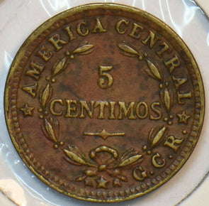 Costa Rica 1936 5 Centimos 152184 combine shipping