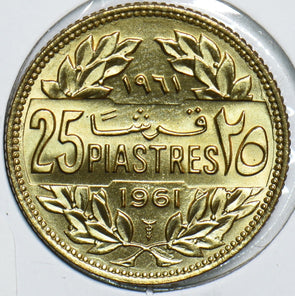 Lebanon 1961 25 Piastres 198371 combine shipping