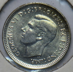 Australia 1942 S 3 Pence 902715 combine shipping