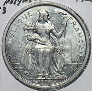 French Polynesia 1983 2 Francs 240430 combine shipping