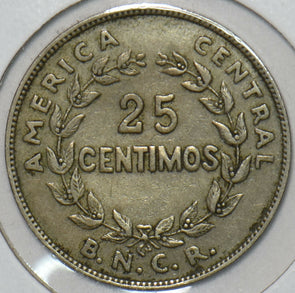 Costa Rica 1937 25 Centimos 196205 combine shipping