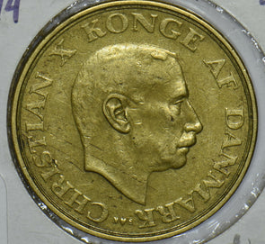 Denmark 1944 Christian X Krone 290949 combine shipping
