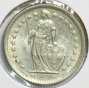 Switzerland 1963 1/2 Franc 240592 combine shipping