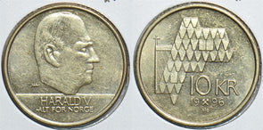Norway 1996 10 Kroner 904800 combine shipping
