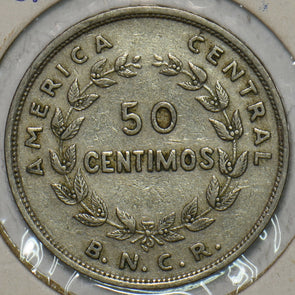 Costa Rica 1948 50 Centimos 152233 combine shipping