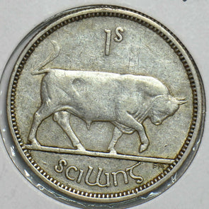 Ireland 1939 Shilling Bull animal 197207 combine shipping