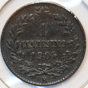 Italy 1904 Centesimo 295435 combine shipping