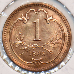Austria 1895 Heller Eagle animal 194937 combine shipping