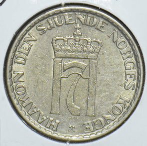 Norway 1957 Krone 190823 combine shipping