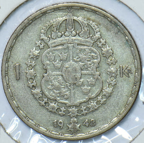 Sweden 1948 Krona 902759 combine shipping