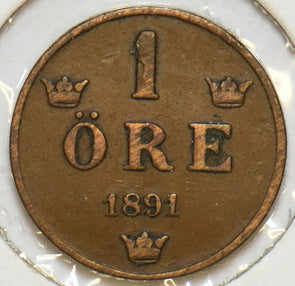 Sweden 1891 Ore 297944 combine shipping